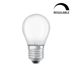 436909 LAMPARA ESFERICA FIL LED MATE REGULABLE E27 5W 2700K RETROFIT OSRAM