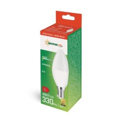 WOJ+14531 LAMPARA VELA LED 4W E14 3000K SPECTRUM