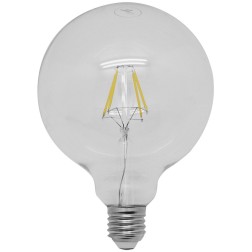 2601913 LAMPARA GLOBO FILAMENTO LED E27 4W 6000K