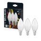 595507 3u LAMPARA VELA LED E14 4,9W 2700K BELLALUX