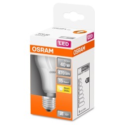 127319 LAMPARA STANDARD LED E27 5,5W 2700K STAR OSRAM