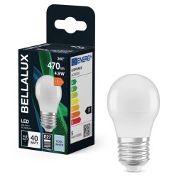 128361 LAMPARA ESFERICA LED 5W E27 4000K BELLALUX