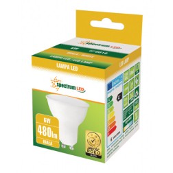 WOJ13267 LAMPARA DICROICA LED GU10 6W 4000K 480Lm