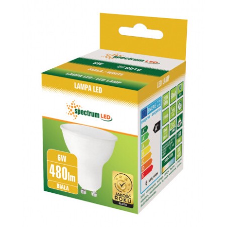 WOJ13267 LAMPARA DICROICA LED GU10 6W 4000K 480Lm