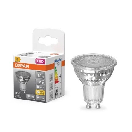 457388 LAMPARA PAR16 LED GU10 6,1W 2700K 36° STAR OSRAM