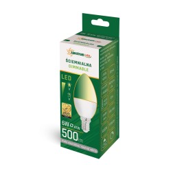 WOJ14382 LAMPARA VELA LED REGULABLE 6W 4000K SPECTRUM