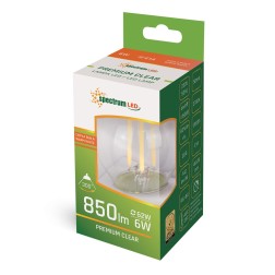 WOJ+14389 LAMPARA ESFERICA LED CRISTAL 6W E14 2700K SPECTRUM