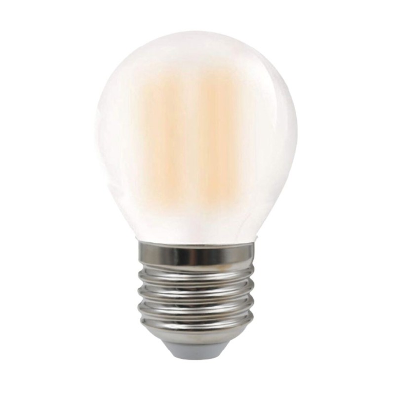 121143 LAMPARA LED ESFERICA MATE E27 6W 800Lm 3000K B&B