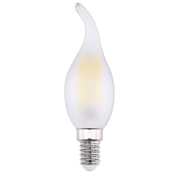 121178 LAMPARA LED VELA PUNTA MATE E14 6W 800Lm 4000K B&B