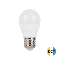 2601741 LAMPARA ESFERICA LED E27 6W CCT CON MEMORIA 560Lm F-BRIGHT