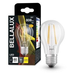 115217 LAMPARA STANDARD LED 7W E27 2700K BELLALUX