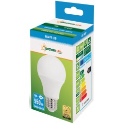 WOJ+13899 LAMPARA STANDARD LED 7W E27 6500K 550Lm