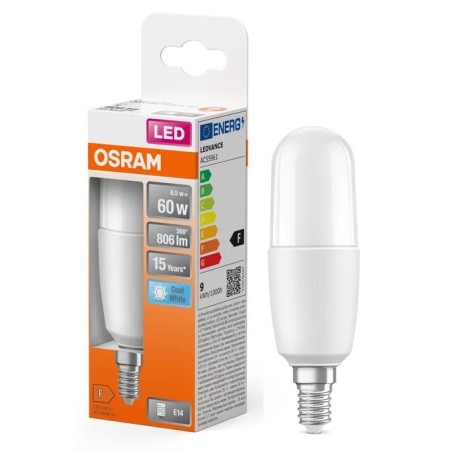 428423 LAMPARA TUBULAR STICK LED E14 8W 4000K STAR OSRAM