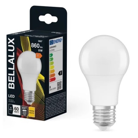 128149 LAMPARA STANDARD LED 8,5W E27 2700K BELLALU