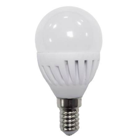 120641 BOMBILLA ESFERICA CERAMICA E14 G45 9W 1000lm 4000K B&B
