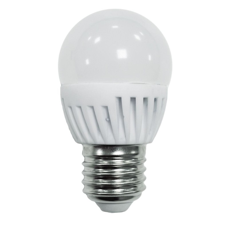 120644 BOMBILLA ESFERICA CERAMICA E27 G45 9W 1000lm 4000K B&B