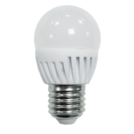 120644 BOMBILLA ESFERICA CERAMICA E27 G45 9W 1000lm 4000K B&B
