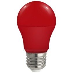 2601486-R LAMPARA STANDARD LED E27 9W 180º 230V ROJA F-BRIGHT