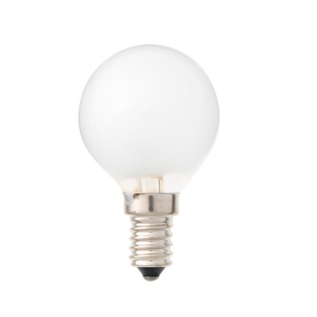 11154 LAMPARA ESFERICA MATE 60W E14 240V REFORZADA