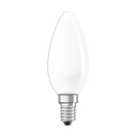 70071 LAMPARA VELA MATE 25W REFORZADA E14 CLAR