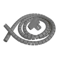 31-658-16-G ORGANIZADOR CABLE 16MM GRIS ELECTRO DH