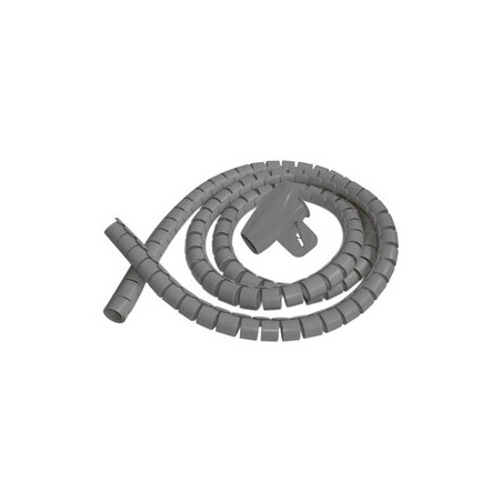 31-658-16-G ORGANIZADOR CABLE 16MM GRIS ELECTRO DH