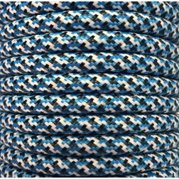 CIR62PI02 5m CABLE TEXTIL AZUL OSCURO PIXEL BRILL