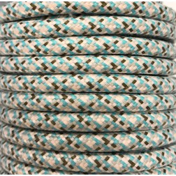 CIR62PI060 15m CABLE TEXTIL AZUL NORDICO PIXEL MAT