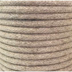 CIR62CF01 5m CABLE TEXTIL SOGA CAÑAMO BEIGE