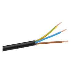 50m CABLE MANGUERA ACRILICA 2x1 NEGRO
