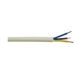 250m CARRETE DE MANGUERA BLANCO 3x1,5mm