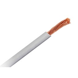 ROLLO 100m HILO FLEXIBLE DE LINEA GRIS 1,5mm²