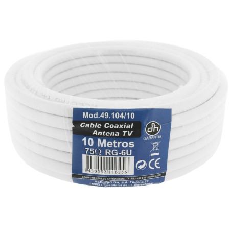 49-104-25 25m ROLLO CABLE COAXIAL TV DH