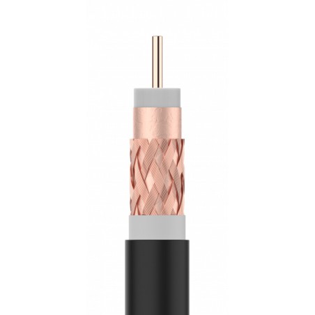 2155 ROLLO 100m CABLE COAXIAL NEGRO TELEVES