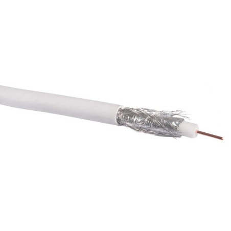 300m CARRETE DE CABLE COAXIAL BLANCO DA-75