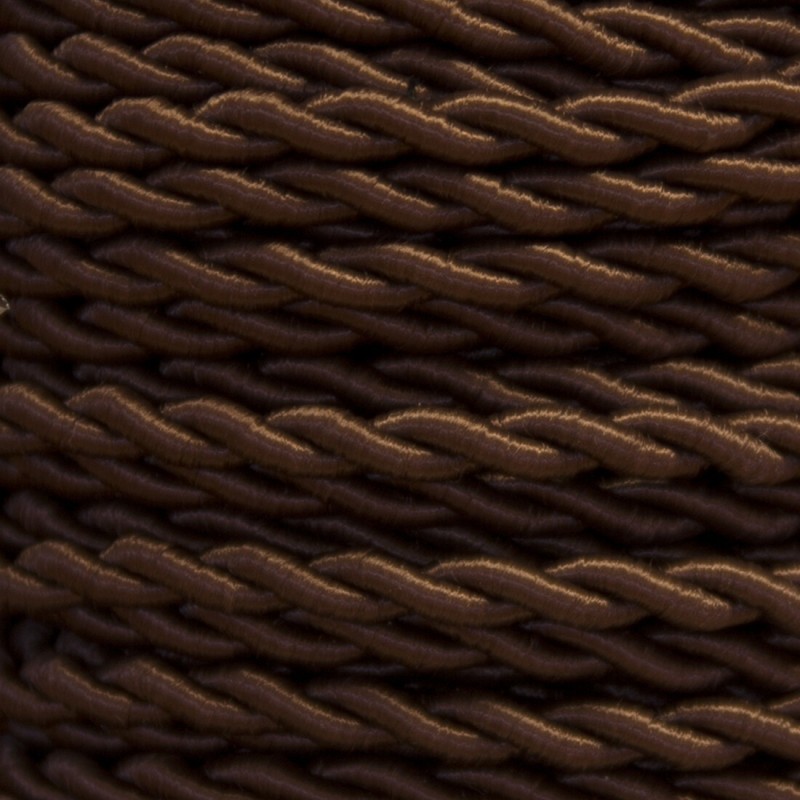 50 METROS CABLE TRENZADO 2x0,75 MARRÓN (20)