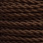 50 METROS CABLE TRENZADO 2x0,75 MARRÓN (20)