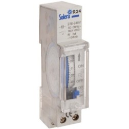 R24 INTERRUPTOR HORARIO ANALOGICO 24H SOLERA