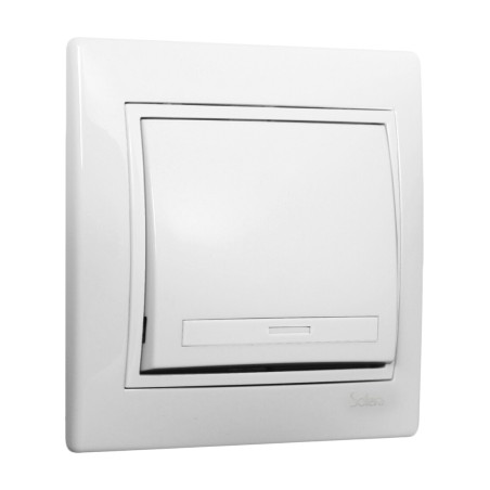 ERP03U PULSADOR CAMPANA BLANCO SERIE EUROPA