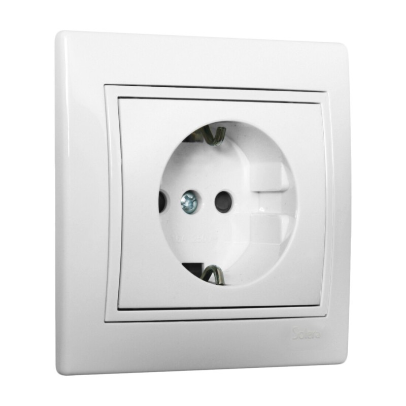 ERP60U BASE SCHUKO 2P+T BLANCA SERIE EUROPA