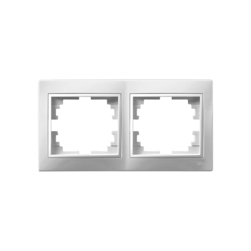 ERP72U MARCO DE 2 ELEMENTOS BLANCO SERIE EUROPA
