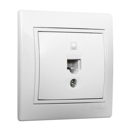 ERP88U TOMA DE DATOS RJ45 CAT6 BLANCA SERIE EUROPA