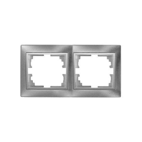 ERP72AU MARCO DE 2 ELEMENTOS PLATA SERIE EUROPA SOLERA