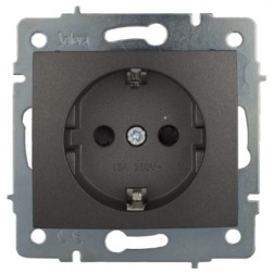 ERP60NG BASE SCHUKO 2P+T GRAFITO SERIE EUROPA SOLERA