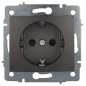 ERP60NG BASE SCHUKO 2P+T GRAFITO SERIE EUROPA SOLERA