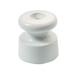 AISLADOR BLANCO "PORCELANA"