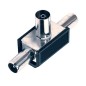 2600908 CONECTOR ADAPTA TV TRIPLE 2 MACHOS-HEMBRA GSC