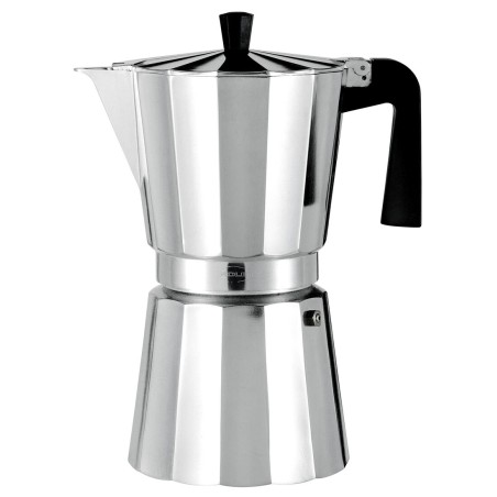 215010500 CAFETERA ALUMI NEW VITRO 12 TAZA OROLEY