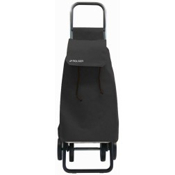SAQ056 CARRO COMPRA SAQUET LN 4 RUEDAS NEGRO