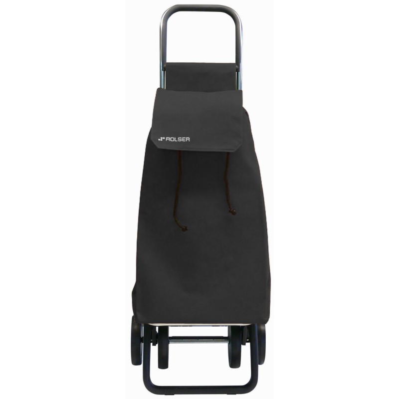 SAQ056 CARRO COMPRA SAQUET LN 4 RUEDAS NEGRO